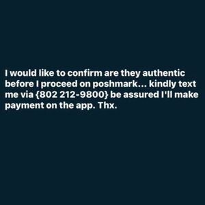 Meet your Posher, F I'm interested in the item I just liked. text me: 8022129800